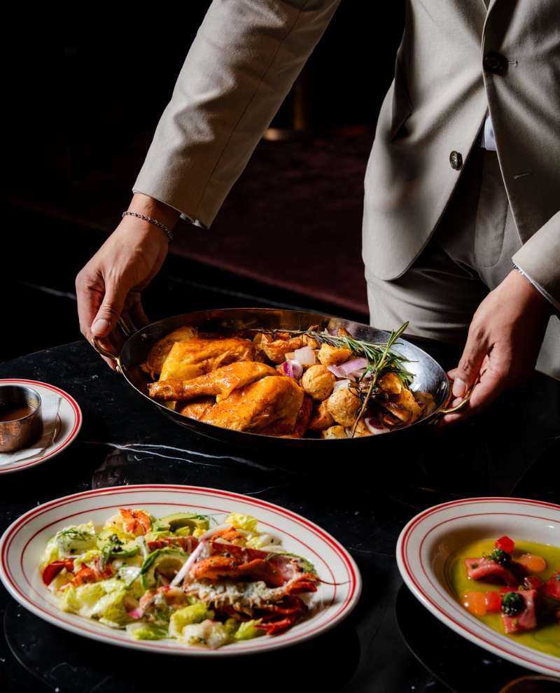 晚餐及單點菜單